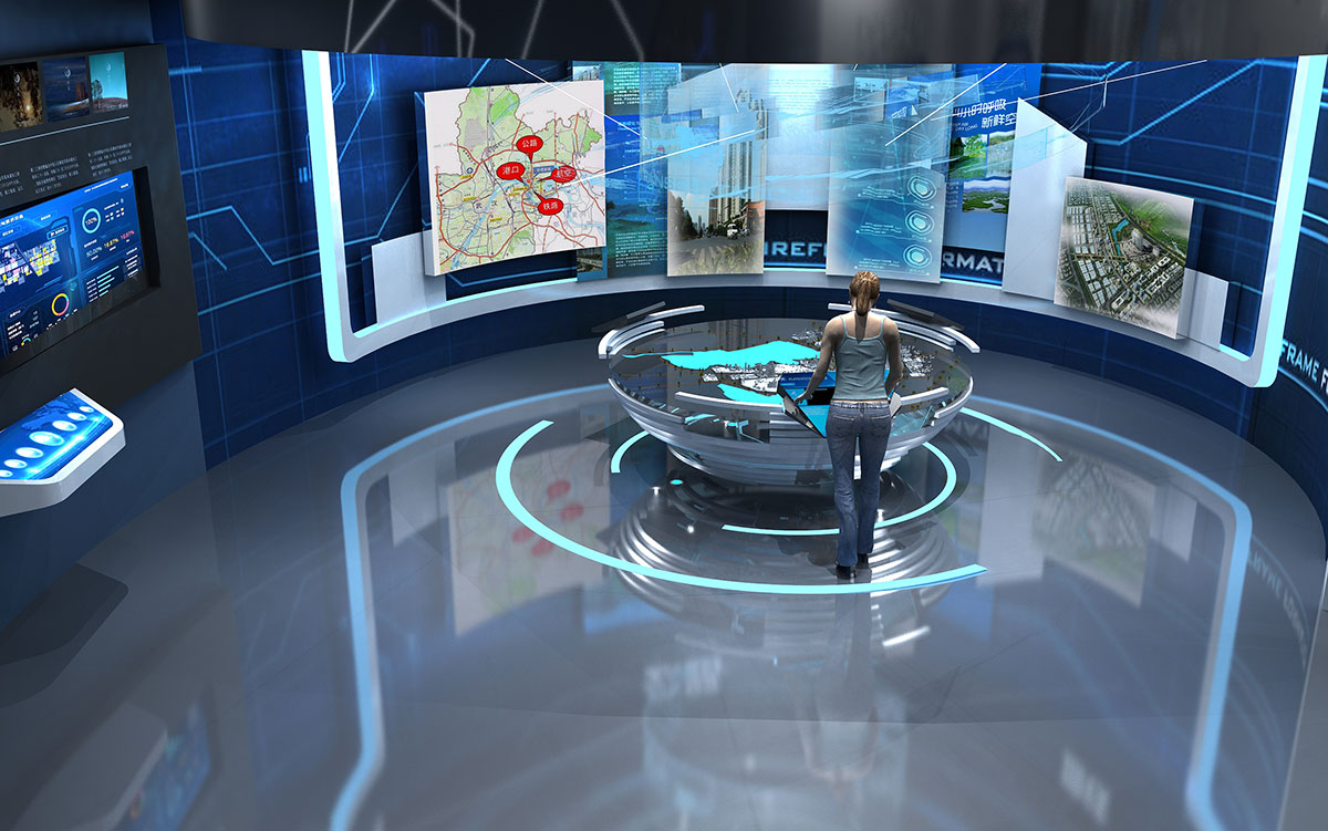 數(shù)字展廳：武漢金控貿(mào)易服務(wù)區(qū)展廳